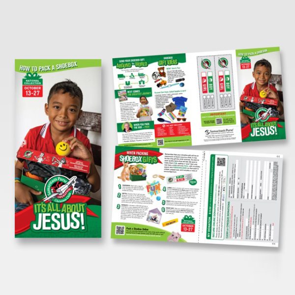 How to Pack a Shoebox Brochure